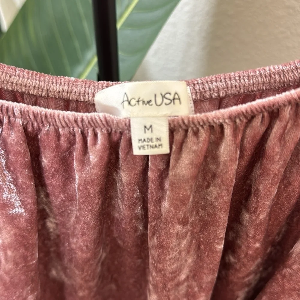 Active USA Pink Holiday Top
